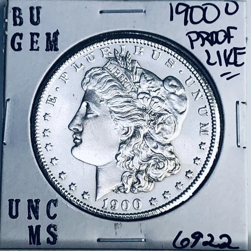 1900 O BU GEM MORGAN SILVER DOLLAR UNC MS+++ U.S. MINT RARE COIN 6922