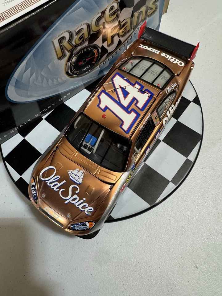RARO* Tony Stewart #14 Old Spice Copper 2009 CUNA 1/24 Nascar Diecast ¡1 de 120! Foto 4 de 4