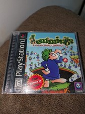 Lemmings & Oh No! More Lemmings Playstation 1 PS1  Tested Complete