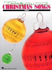 TWENTY FIVE CHRISTMAS SONGS MUSIC BOOK FOR VIOLA RARE BRAND NEW ON SALE 25 SONGS