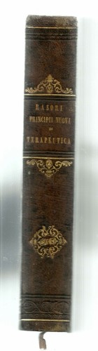 Rasorismo Medicina Parma-Principi nuovi di terapeutica-Opera postuma.di G.Rasori - Imagen 2 de 3
