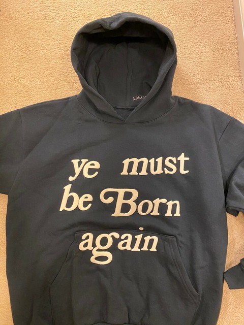 CPFM Ye Must Be Born Again Hoodie - Darkest Navy - Size XL ...