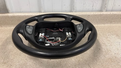 00 02 Pontiac Firebird Trans AM Black Leather Steering OEM GM Wheel 88K - Picture 18 of 19