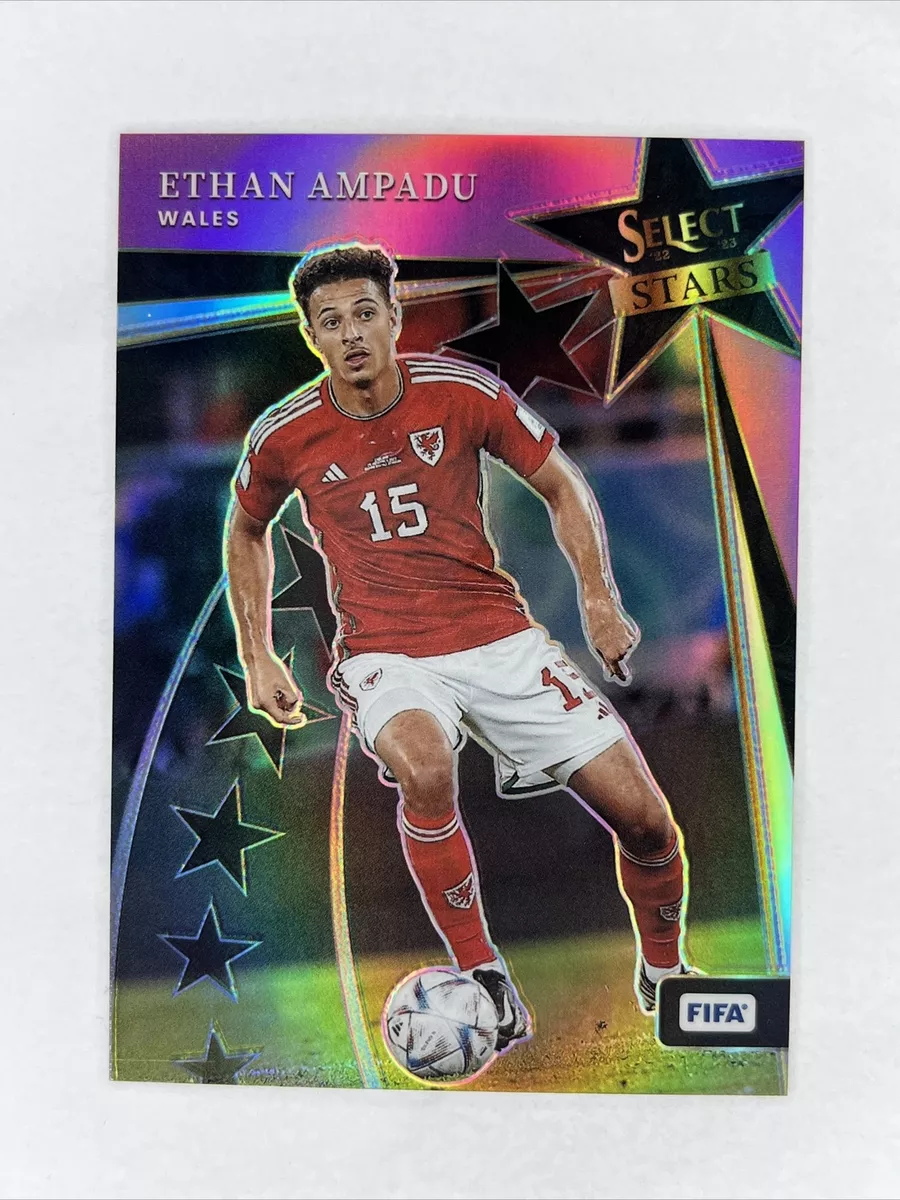2022-23 Panini Select FIFA Hobby #9 Ethan Ampadu Select Stars Pink