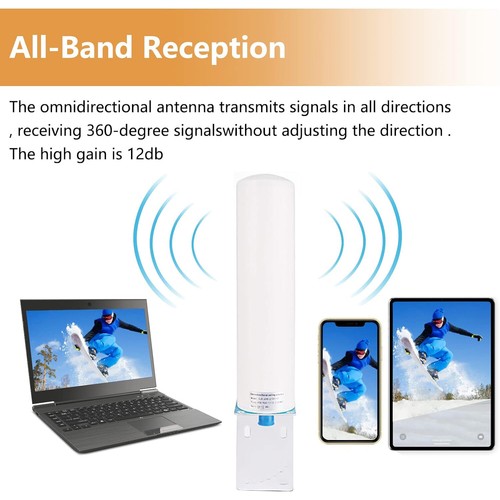 4G LTE Antenne Externe Omnidirektional TS9/SMA/CRC9 Router Verstärkung Halter - Afbeelding 4 van 12