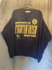 University of Notre Dame Fighting Irish Vintage Galt Sand Crewneck Size XL