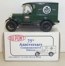DUPONT GORDON 1923 CHEV DIECAST ERTL BANK 1353