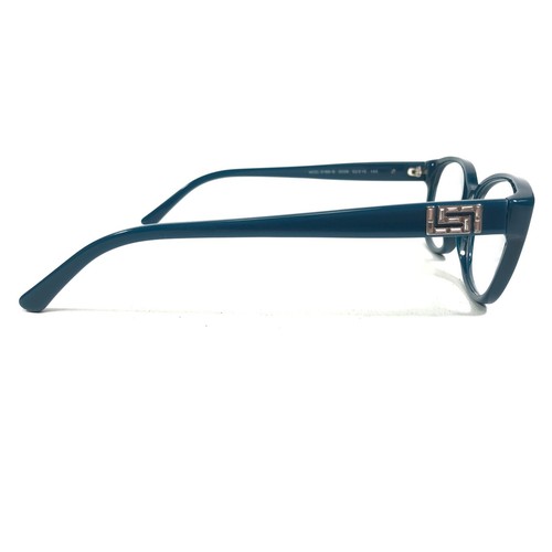 Versace Eyeglasses Frames MOD.3189-B 5058 Blue Cat Eye Full Rim 52-15-140 - Picture 4 of 11