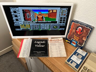 Legends Of Valour Amiga Vintage Spiel - OVP & funktionsfähig - ️Retro Geschenkidee ️