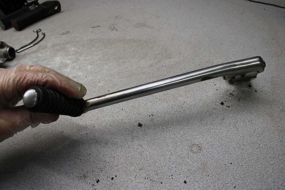 Honda CB750 1974 cuatro palanca de pedal de arranque N13-1001.Jy Foto 2 de 4