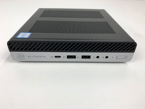 HP EliteDesk 800 G3 Mini Desktop i5 Quad Core 8GB 256GB SSD Windows 10 Grade A - Afbeelding 2 van 3