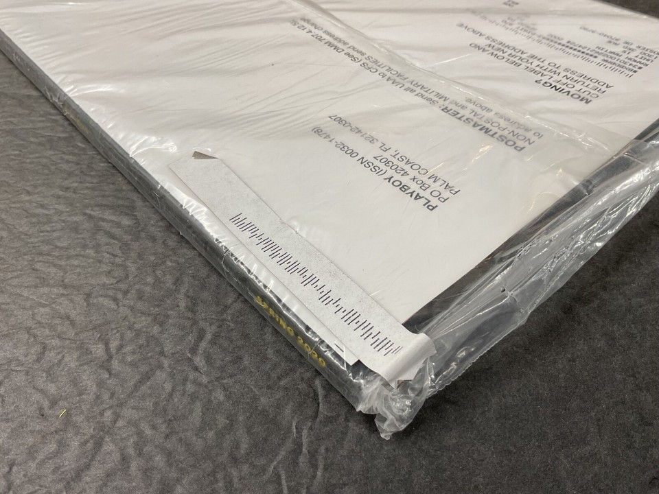 Playboy Magazine Spring 2020 Triple Issue Factory Sealed Unopened