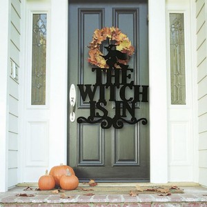 Details About Holiday Non Woven Hanging Wall Door Home Decor The Witch Is In Gl Details About Holiday Non Woven Hanging Wall Door Home Decor The Witch Is In Gl
