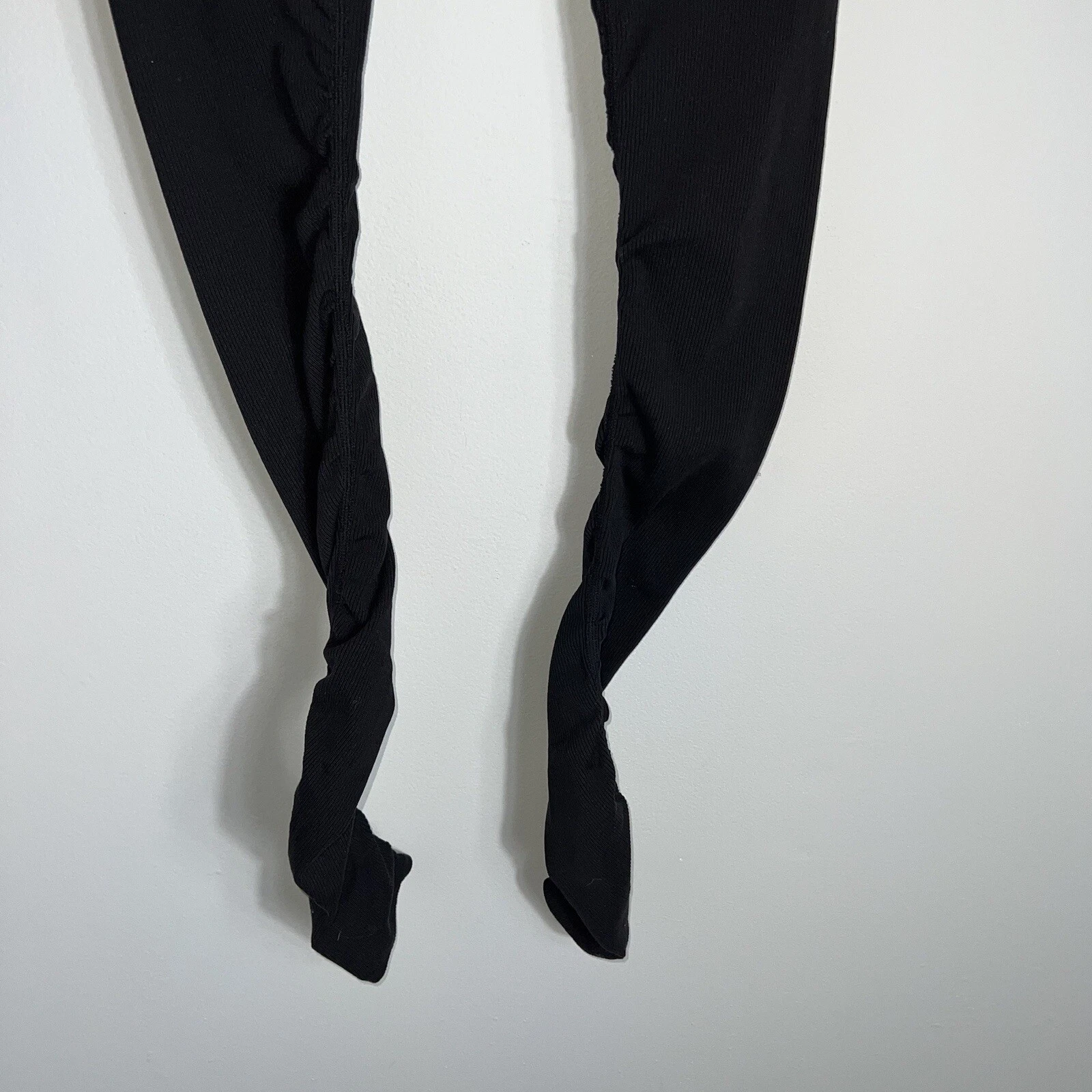 alo-yoga goddess palm beach print high rise ruched leggings