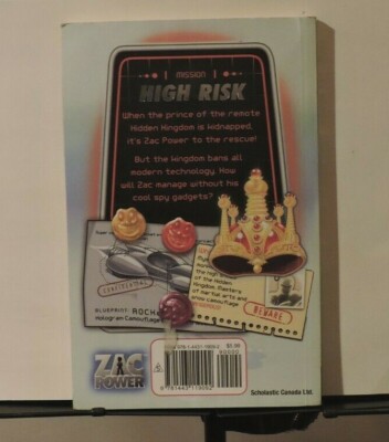 Zac Power High Risk by H. I. Larry (2012, Trade Paperback