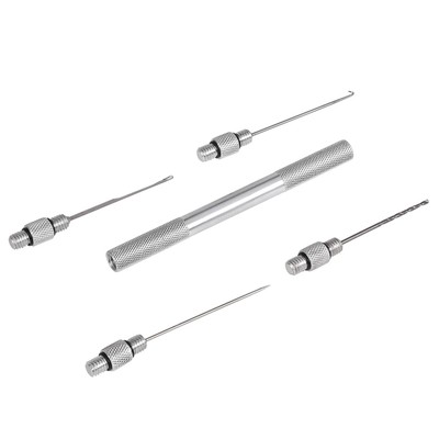 Carp Strong Fishing Rigging Needle Kit Tool Set Bait Boilie Drill Needle