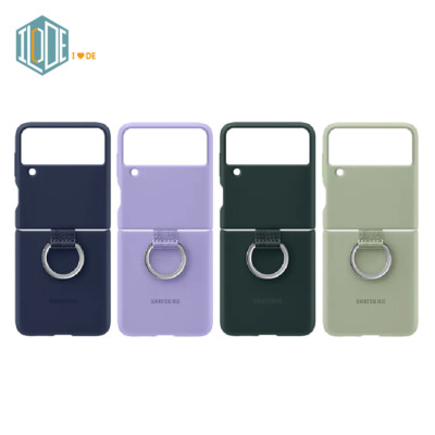 Original Samsung Official Galaxy Z Flip3 5G Silicone Cover Case with Ring