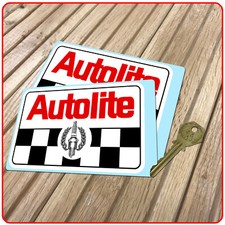 1960's style AUTOLITE USA FORD GT40 Racing Car stickers Self Adhesive Vinyl