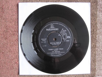 THE SCAFFOLD - THANK U VERY MUCH - 7'' 45 rpm vinyl record