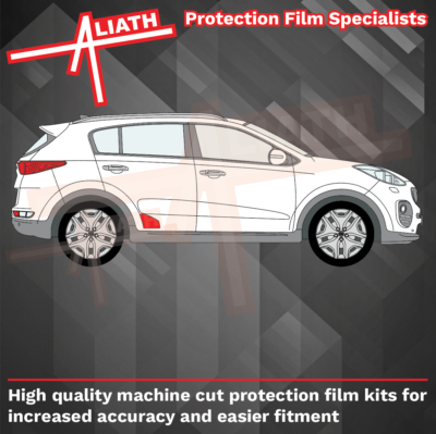 4 Stück Auto Einstiegsleisten für KIA Sportage QL 4 2016 2017 2018 2019, Edelstahl Door Türschweller Plates Protector Car Styling ZubehöR