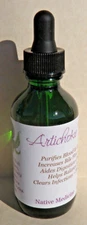 Artichoke Tincture Blood & Liver Detox, Staph/Strep, Digestion, Infections