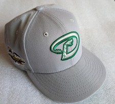 Arizona Diamondbacks 2001 World Series 59Fifty 7 1/2 Hat Gray Baseball Cap