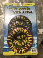 Wet Splash Dive Rings For Beginners Swimmer Kids Toy