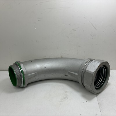 Calconduit 4” Elbow 90° Conduit Galvanized Steel Connector As Seen ...