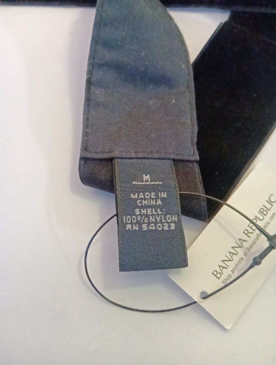 Banana Republic Women Rhinestone &Velvet Ribbon Belt Size M  display picture 2