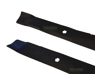2 X 54 CM JOHN DEERE Messer Satz für AM140974, AM137331, X300R, X305R - HQ Stahl