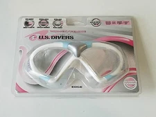 U.S. Divers Ladies Edge Swimming Anti Fog Goggles in Blue, Violet & Pink Color