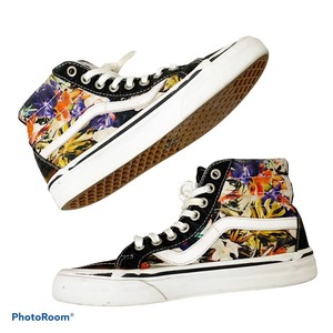flower vans high tops