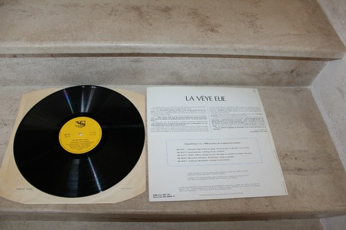 LP Vinyl 33t LA VEYE ELIE 85 ans Authentique Saintongeaise VDS 159 - Foto 2 di 2
