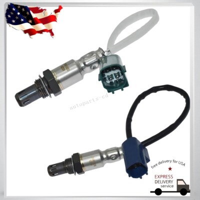 2pcs Left+Right Downstream O2 Oxygen Sensor For 2005-2012 Nissan Frontier Xterra