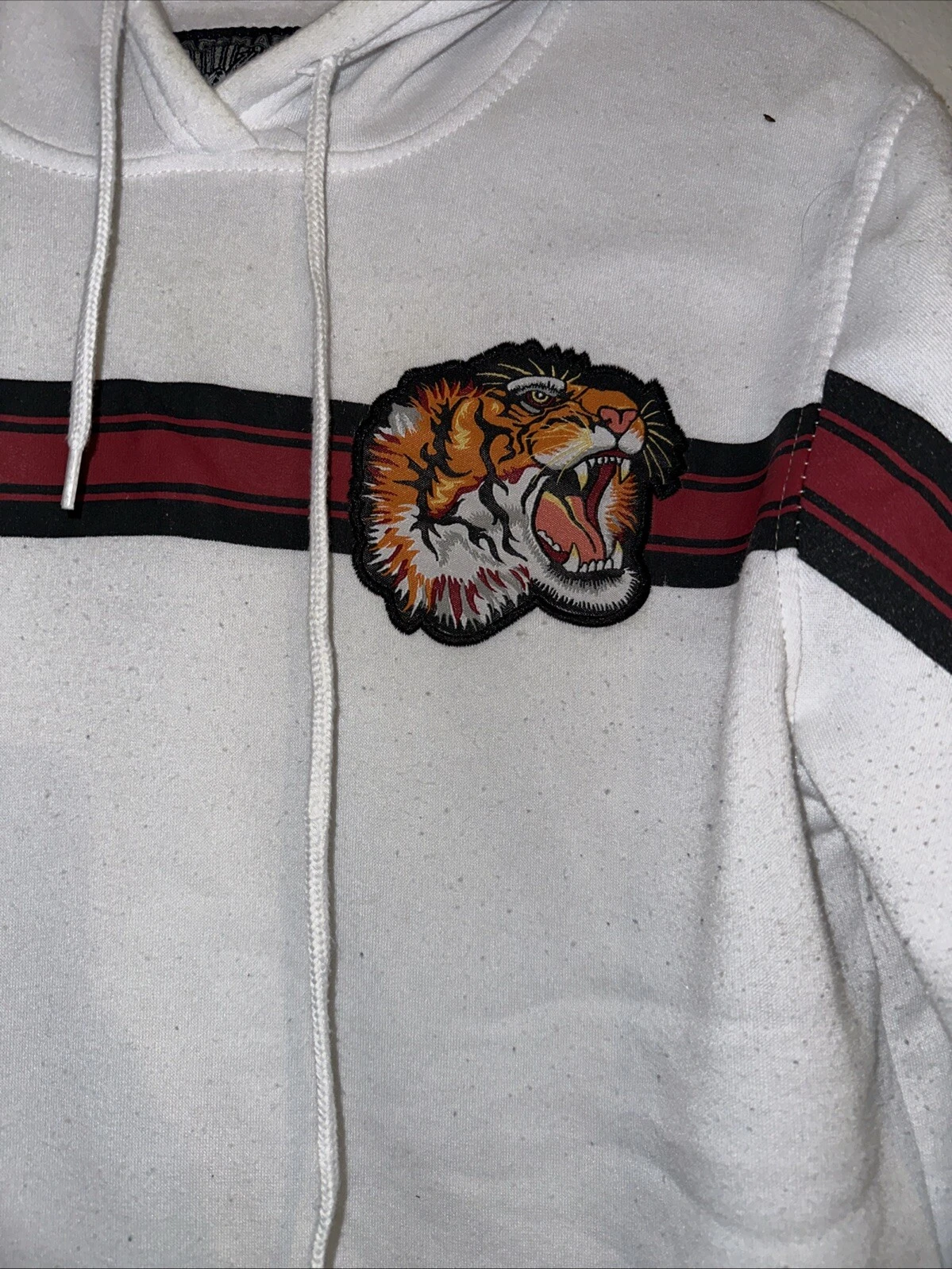 VETEMENTS felpa con cappuccio in tessuto brooklyn marca taglia media