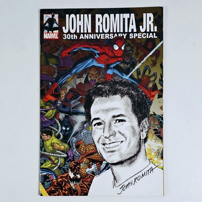  2006 Marvel 30th Anniversary Special JOHN ROMITA JR. Sketches Interview Library