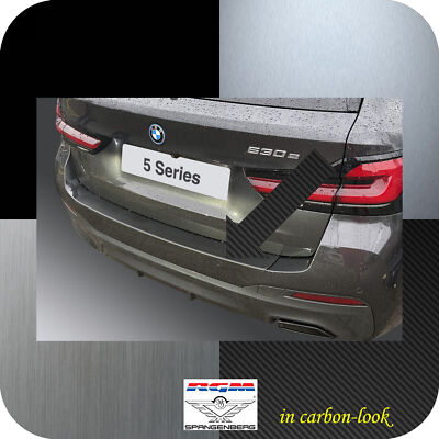 Exklusiv RGM Ladekantenschutz Carbon-Look für BMW 5er M-Style Touring G31 07.20-