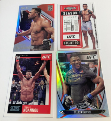 2021 Panini Chronicles UFC #4 92 125 149 Francis Ngannou