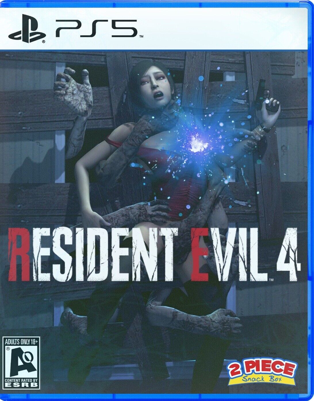 Resident Evil 4 Remake Ada Wong Edition 2 (PS5 Cover Art Only) No Game  Included