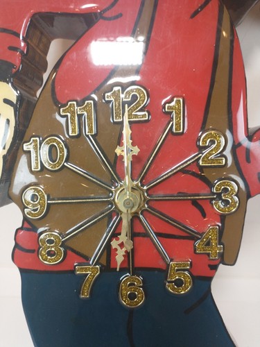 disney goofy retro style wooden wall clock - Picture 2 of 6