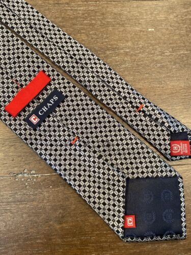CHAPS 100% Silk Hand Made Necktie Tie Fashion - Picture 2 of 3