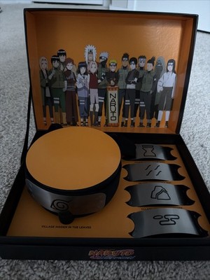 Naruto Shippuden Ninja Headband Set w/ Certificate of Authenticity