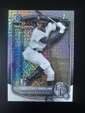 2025 Bowman - Chrome Prospects Ashly Andujar #BCP-20 Mojo Refractor (RC)