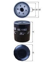 Knecht ÖLfilter OC 1182 Anschraubfilter FüR Mazda CX MX BL DJ BK DK BN DL BM GJ