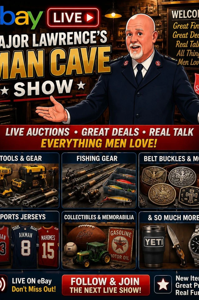 Major Lawrence's Man Cave With The Salvation Army ARC