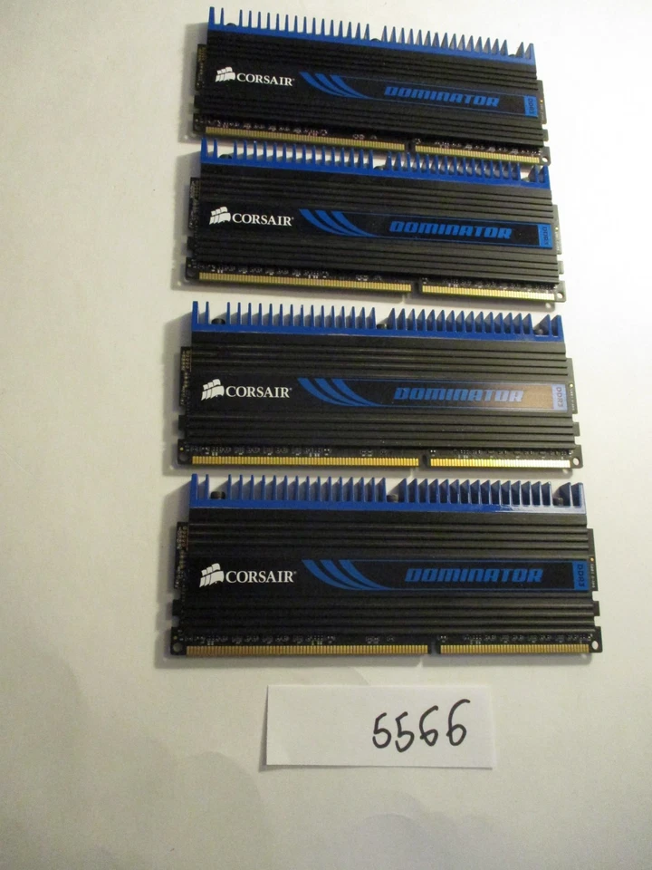 Corsair Dominator 4x2Gb=8Gb PC3-12800 1600Mhz DDR3 Desktop Memory RAM (5566) - Image 2 of 2