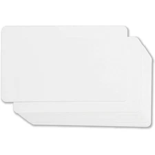 100 Rounded Corner Blank Flash Cards for Business/DIY Gift Memo Card White 3"x5"