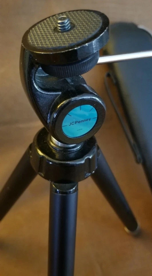 Compact Collapsible Tripod With Case J.C. Penney Exc. - Image 4 of 4