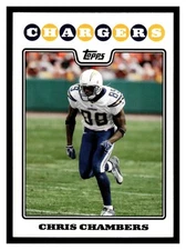 Chris Chambers #144 2008 Topps San Diego Chargers