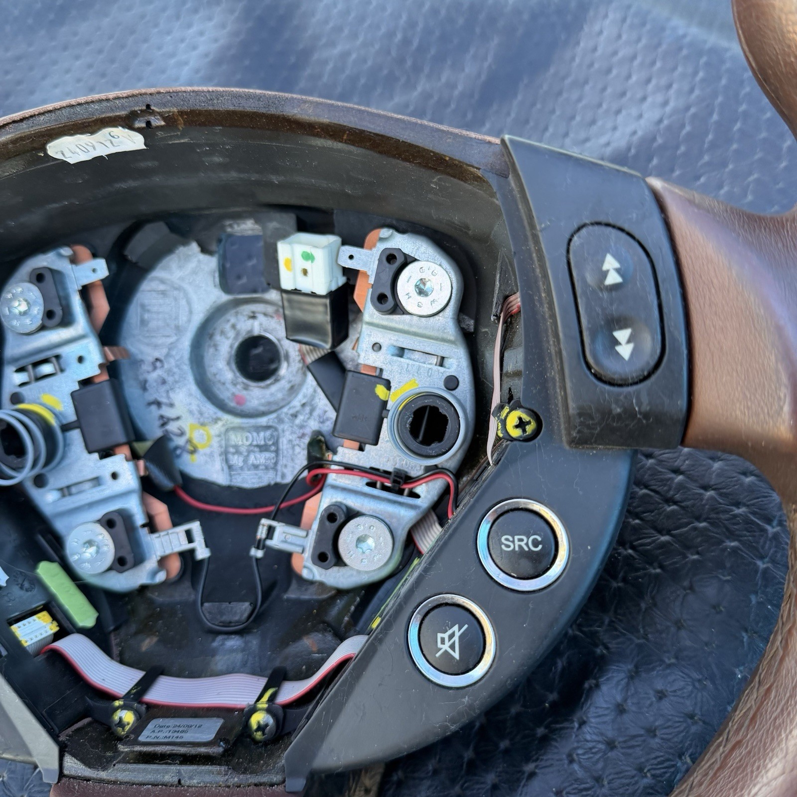 Maserati Quattroporte 2003-2013 Front Steering wheel Brown